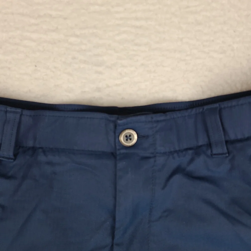 Under Armour Shorts Mens 38 Navy Heatgear 9
